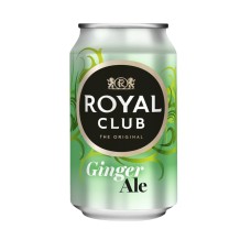 Royal Club Ginger Ale 33cl Blikjes Tray 24 Stuks